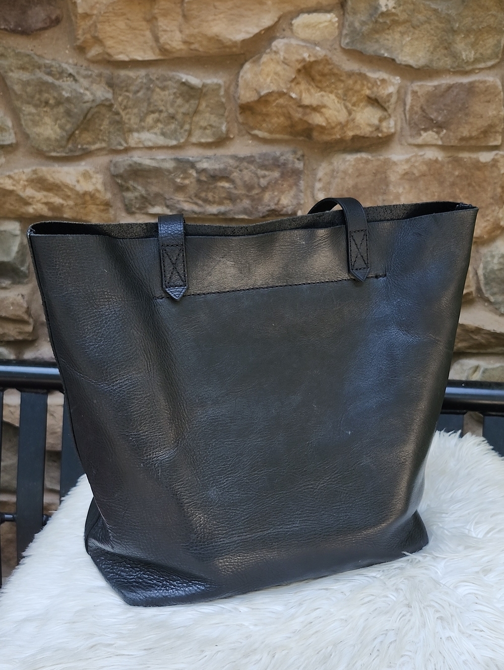 MADEWELL LEATHER TRANSPORT TOTE BAG - Picture 3 of 11